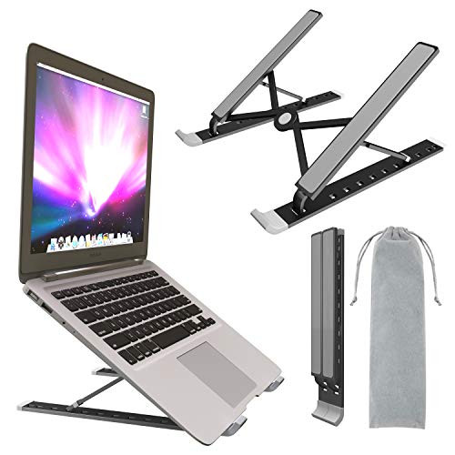 JEDIA Laptop Stand 9 Angles Adjustable Computer Stand Portable Laptop Stand Aluminum Lightweight Laptop Riser Compatible with MacBook Air Pro Lenovo Dell More 10 156 Laptops Black JEDIA Laptop Stand 9 Angles Adjustable Computer Stand Portable Laptop Stand Aluminum Lightweight Laptop Riser Compatible with MacBook Air Pro Lenovo Dell More 10 156 Laptops Black
