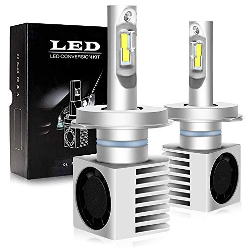 OPL5 H4 9003 HB2 LED Headlight Bulbs70W 6500K Adjustable Beam Extremely Bright 9003 Hi Lo HB2 Conversion Kit Pack of 2 OPL5 H4 9003 HB2 LED Headlight Bulbs70W 6500K Adjustable Beam Extremely Bright 9003 Hi Lo HB2 Conversion Kit Pack of 2