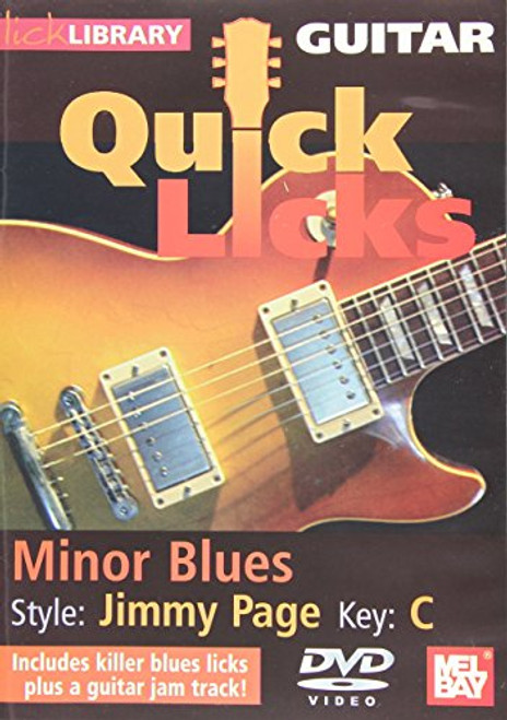 Quick Licks For Guitar Minor Blues Style Jimmy Page Key C DVD Quick Licks For Guitar Minor Blues Style Jimmy Page Key C DVD