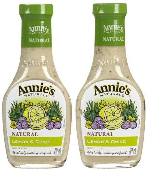 Annie s Homegrown Lemon Chive Dressing No Vinegar 8 oz 2 pk Annie s Homegrown Lemon Chive Dressing No Vinegar 8 oz 2 pk