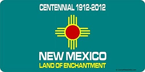 Smart Blonde LP 4214 New Mexico Novelty State Background Metal License Plate Smart Blonde LP 4214 New Mexico Novelty State Background Metal License Plate