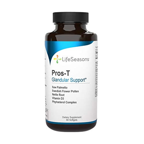LifeSeasons Pros T Prostate Support Supplement Healthy Urinary Flow Prostate Inflammation Support for Men Clinical Strength Levels of Saw Palmetto Nettle Root 60 Capsules LifeSeasons Pros T Prostate Support Supplement Healthy Urinary Flow Prostate Inflammation Support for Men Clinical Strength Levels of Saw Palmetto Nettle Root 60 Capsules
