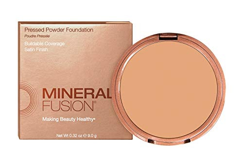 Mineral Fusion Pressed Powder Foundation Deep 1  Packaging May Vary
