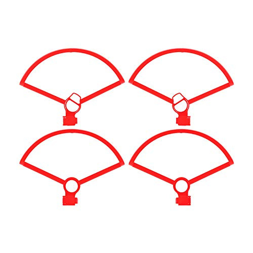 BTG Quick Release Propeller Guard Prop Protectors Compatible with DJI Mavic Mini Drone  Red