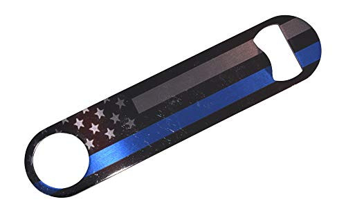 Thin Blue Line Police Officer Subdued Speed Bottle Opener Heavy Duty Gift Law Enforcement Blue Lives Matter Flag Thin Blue Line Police Officer Subdued Speed Bottle Opener Heavy Duty Gift Law Enforcement Blue Lives Matter Flag