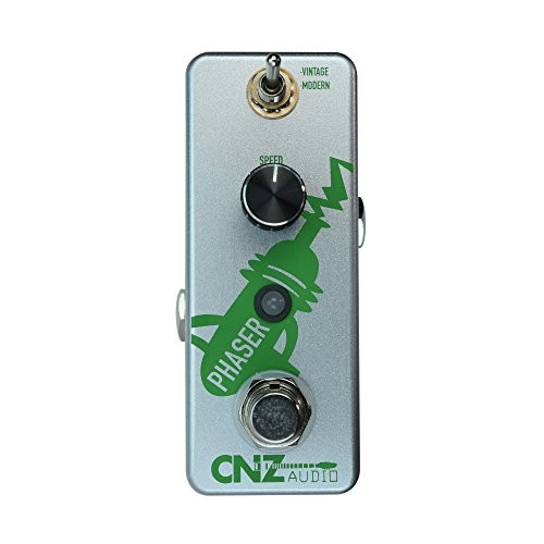 CNZ Audio Phaser Guitar Effects Pedal True Bypass