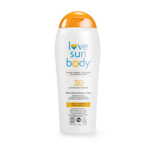 Love Sun Body 100 Natural Mineral Sunscreen SPF 30 Lightly Scented 200 ml Reef Safe with Non Nano Zinc Oxide for Face and Body Chemical Free Moisturizing Water Resistant Love Sun Body 100 Natural Mineral Sunscreen SPF 30 Lightly Scented 200 ml Reef Safe with Non Nano Zinc Oxide for Face and Body Chemical Free Moisturizing Water Resistant