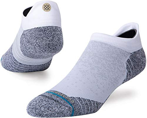 Stance Men s A248A20RTS Run Tab St Sock White   M