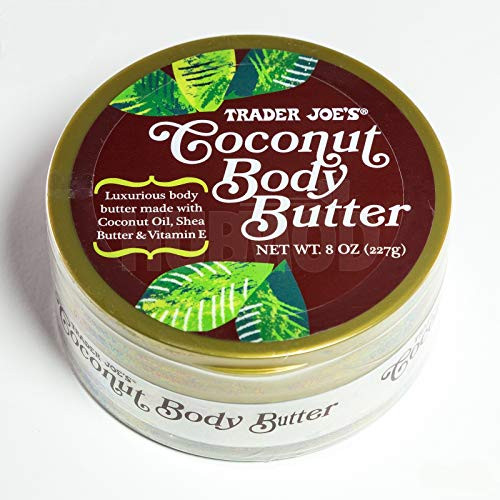 Trader Joes Coconut Body Butter 8 Oz  00501309