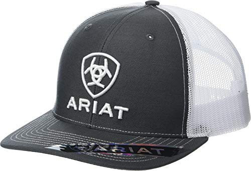 Ariat Ariat Shield Richardson 112 Snapback Cap Grey White One Size Ariat Ariat Shield Richardson 112 Snapback Cap Grey White One Size
