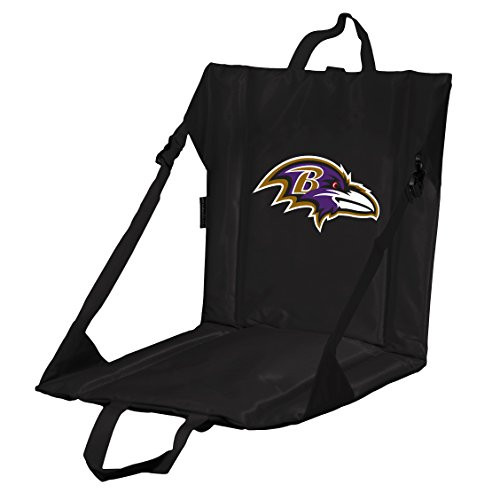 Logo Brands NFL Baltimore Ravens Stadium Seat One Size Purple Logo Brands NFL Baltimore Ravens Stadium Seat One Size Purple