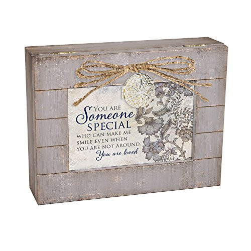 Cottage Garden Special You are Loved Grey Distressed Locket Music Box Plays What a Wonderful World Cottage Garden Special You are Loved Grey Distressed Locket Music Box Plays What a Wonderful World