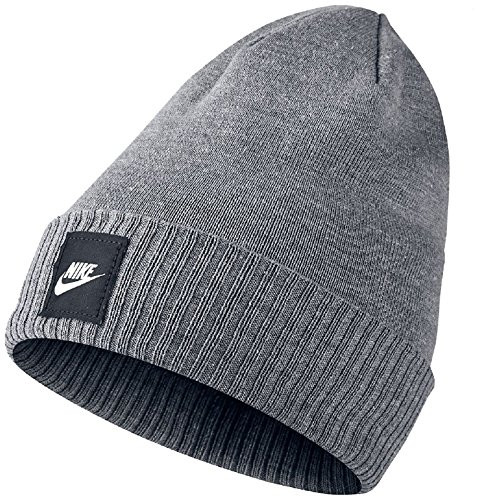 Nike Futura Knit Hat Carbon Heather Black Size One Size