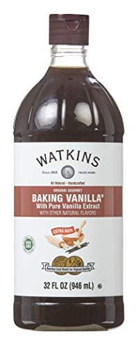 Watkins All Natural Original Gourmet Baking Vanilla Extract 32 fl oz Economy Sized Bottle 1 Count  21901