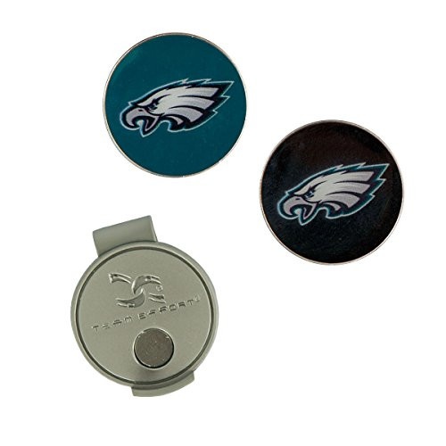 Team Effort Philadelphia Eagles Hat Clip   2 Ball Markers