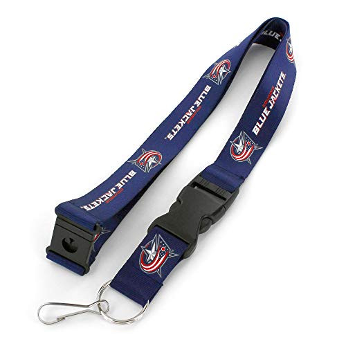 aminco NHL Columbus Blue Jackets Team Lanyard