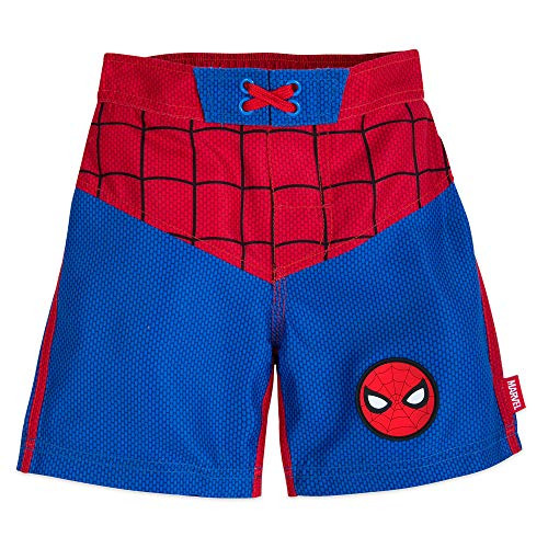 Marvel Spider Man Swim Trunks for Boys Size 4