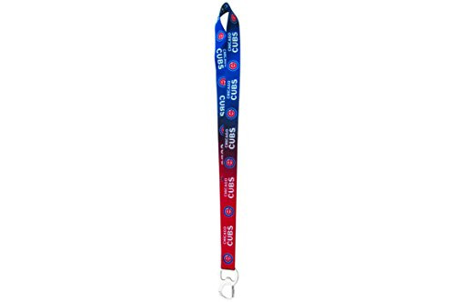 Pro Specialties Group MLB Chicago Cubs Ombre Lanyard Blue Red One Size Pro Specialties Group MLB Chicago Cubs Ombre Lanyard Blue Red One Size