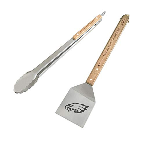 The Sports Vault NFL Philadelphia Eagles 2 Piece BBQ Utensil Set