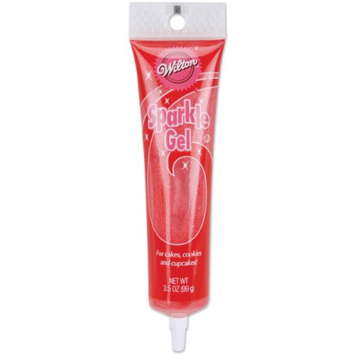 Wilton Pink Sparkle Gel Icing 35 oz