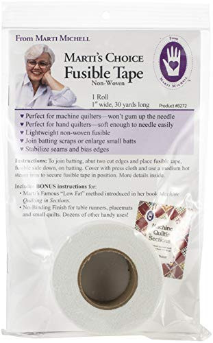 Marti Michell Marti s Choice Fusible Tape 1  X30yd Single Single Roll