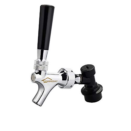 FERRODAY Stainless Steel Core Beer Faucet Beer Tap Ball Lock Liquid Disconnect HomeBrew Kit Ball Lock Faucet Beer Keg Tap FERRODAY Stainless Steel Core Beer Faucet Beer Tap Ball Lock Liquid Disconnect HomeBrew Kit Ball Lock Faucet Beer Keg Tap