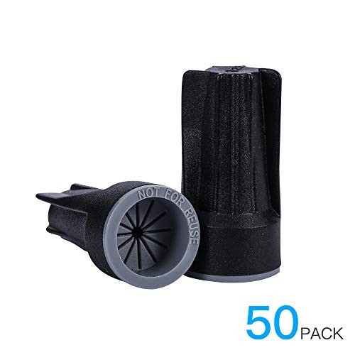 Cheesision Waterproof Electrical Wire Connector for Low Voltage Landscape Lighting 50Pack