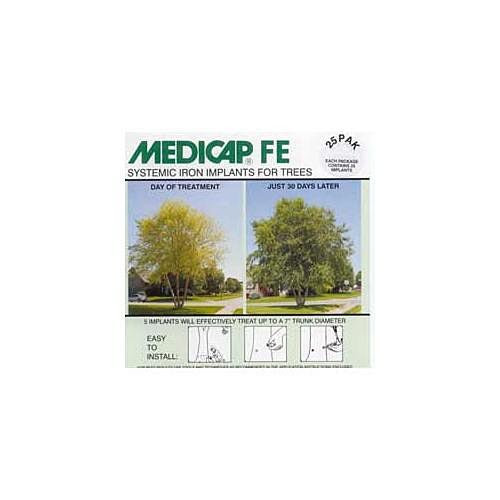 Medicap 10 Pack FE SUPER Systemic Iron Tree Implants for Control of Iron Chlorosis 1 2 Inch