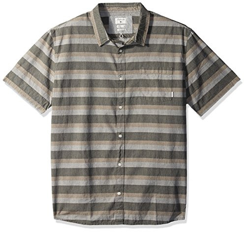 Quiksilver Men s Button Down Shirt Plage TAMA Kai Stripe XL