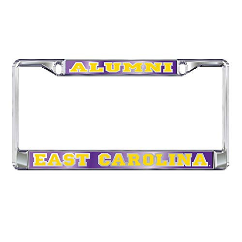 Craftique East Carolina Pirates Plate Frame  MIR Domed ECU Alumni Plate FR  16199