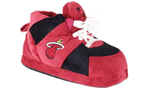 Comfy Feet MHE01 2   Miami Heat   Medium Mens and Womens NBA Slippers
