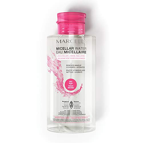 Marcelle Micellar Water Dry Skin Hypoallergenic and Fragrance Free 400 mL 135 Fl Ounce