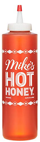 Mike s Hot Honey 24 oz Chefs Bottle  1 Pack  Honey with a Kick Sweetness   Heat 100  Pure Honey Gluten Free   Paleo