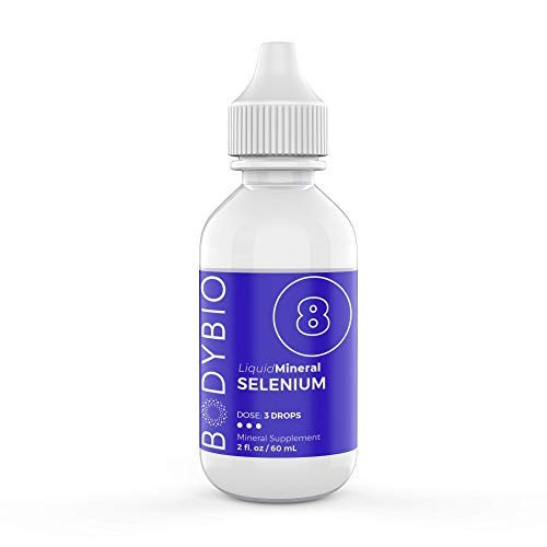 BodyBio   Liquid Selenium for Immune Support Heart and Thyroid Health   High Absorption Pure Concentrated Selenium Supplement   2oz