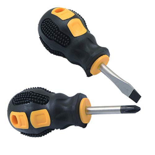 Mini Dual use ScrewdriverShort Handle ScrewdriverSmall Screwdriver SetRepair Tools Telescopic Screwdriver  Mini