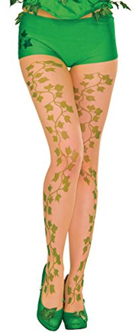 Rubie s Women s DC Comics Poison Ivy Tights Standard One Size Green Rubie s Women s DC Comics Poison Ivy Tights Standard One Size Green