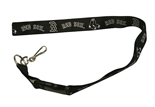 MLB Boston Red Sox Lanyard Blackout MLB Boston Red Sox Lanyard Blackout