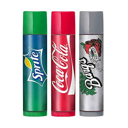 Lip Smacker Coca Cola Lip Balm Trio   Sprite Coca Cola Barq s Root Beer