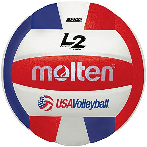 Molten Premium Competition L2 Volleyball NFHS Approved Red White Blue