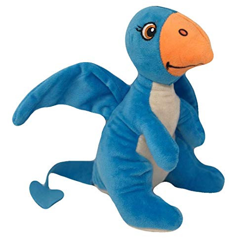 Cretaceous Critters World Plush Collection Plush Dinosaur Stuffed Animal, Medium (10" Blue Pteranodon)