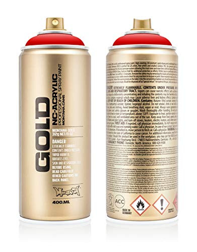 Montana Cans Montana GOLD 400 ml Color Blood Orange Spray Paint