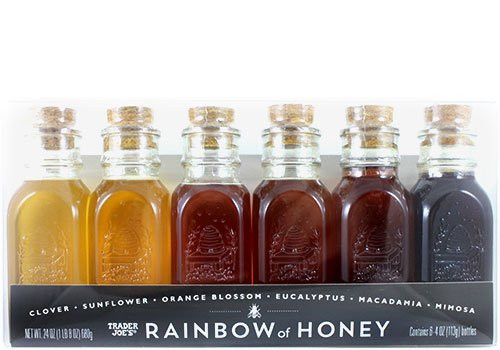 Trader Joes Limited Edition Rainbow of Honey