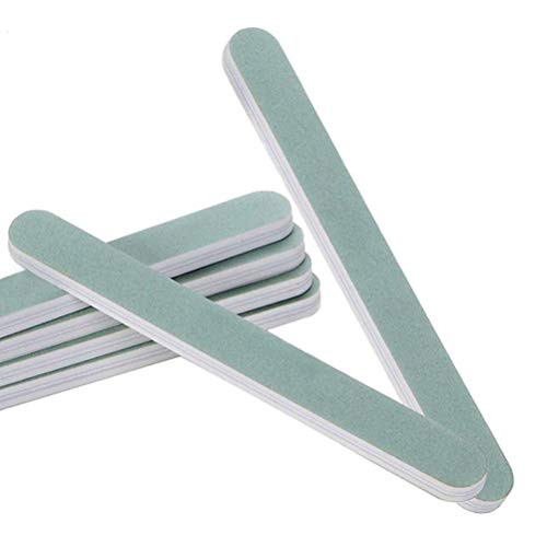 Nail File Emery Board care Double Sided Grit Buffering Files Professional Manicure Pedicure Tools Set for Home and Salon Use 600 3000 Poly Extension Gel Acrylic Nails Washable Nail File