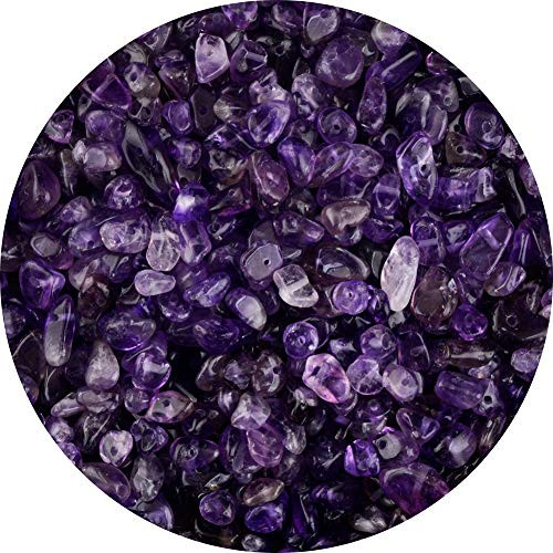 Natural Chip Stone Beads Amethyst 5 8mm About 400 Pieces Irregular Gemstones Healing Crystal Loose Rocks Bead Hole Drilled DIY for Bracelet Jewelry Making Crafting 5 8mm Amethyst Natural Chip Stone Beads Amethyst 5 8mm About 400 Pieces Irregular Gemstones Healing Crystal Loose Rocks Bead Hole Drilled DIY for Bracelet Jewelry Making Crafting 5 8mm Amethyst
