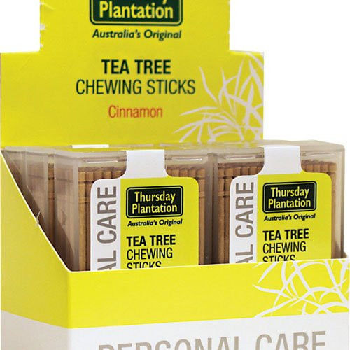 Thursday Plantation   Tea Tree Cinnamon Toothpicks 100 Count   6 Pack