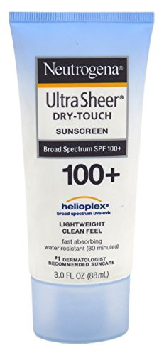 Neutrogena Ultra Sheer Dry Touch Sunscreen SPF 100 3 Ounce  Packaging May Vary  Personal Healthcare   Health Care