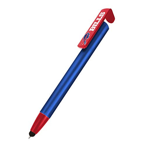 NFL 3 In 1 Pens with Stylus and Dock 6 Pack  Buffalo Bills