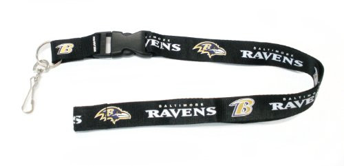 NFL Baltimore Ravens Lanyard Black NFL Baltimore Ravens Lanyard Black