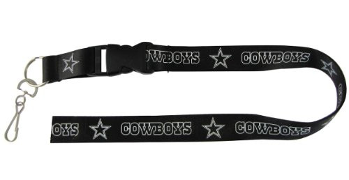 NFL Dallas Cowboys Lanyard Blackout NFL Dallas Cowboys Lanyard Blackout