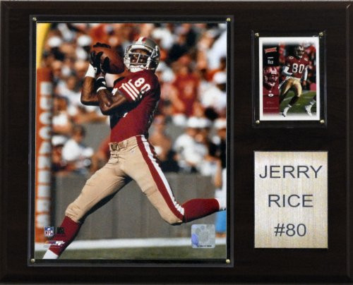 NFL Jerry Rice San Francisco 49ers Player Plaque NFL Jerry Rice San Francisco 49ers Player Plaque